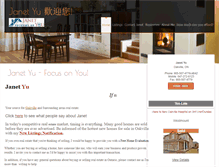 Tablet Screenshot of janetyu.ca